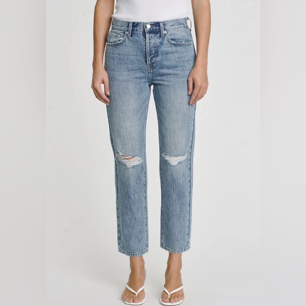 PISTOLA Charlie High Rise Straight Jean in Wallace, Size 29